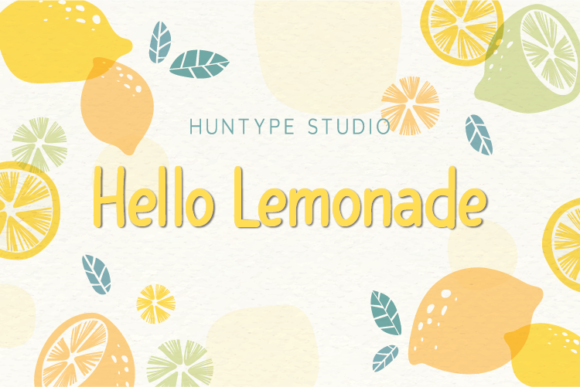 Hello Lemonade Font