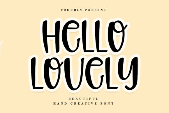 Hello Lovely Font