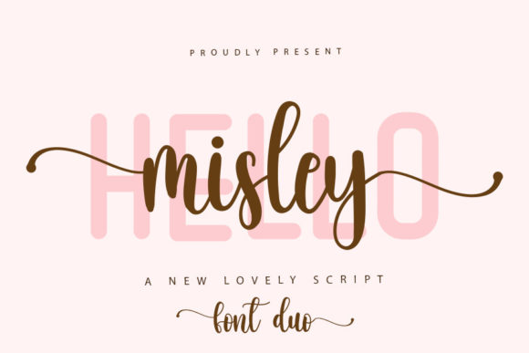Hello Misley Font Poster 1