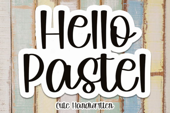 Hello Pastel Font