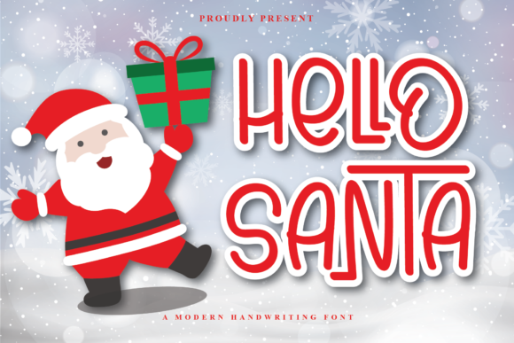 Hello Santa Font