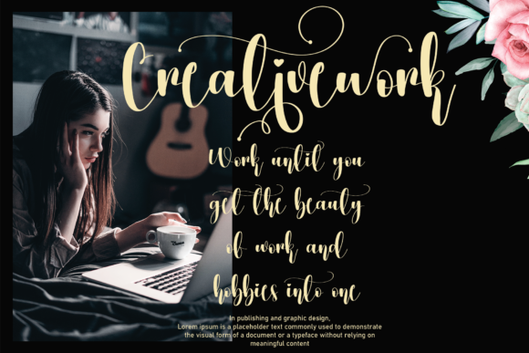 Hello School Font Poster 4