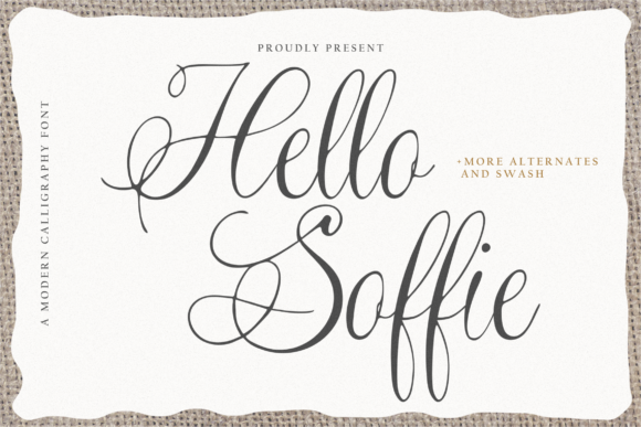 Hello Soffie Font Poster 1