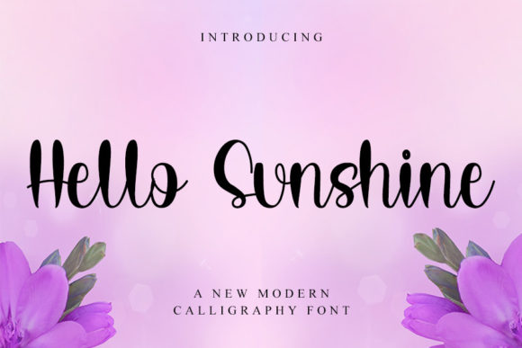 Hello Sunshine Font