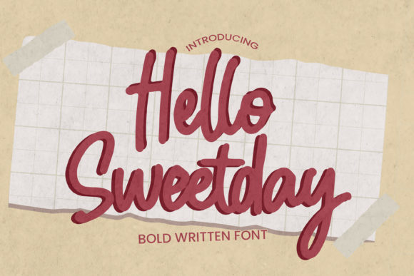 Hello Sweetday Font