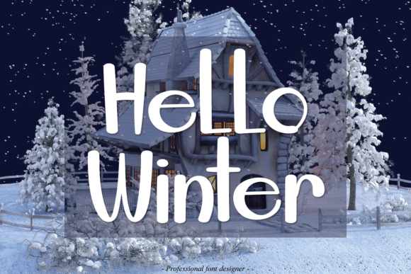 Hello Winter Font