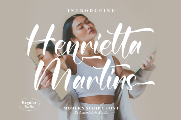 Henrietta Martins Font Poster 1