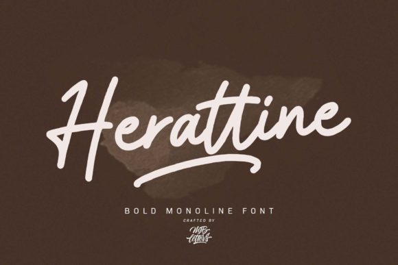 Herattine Font Poster 1