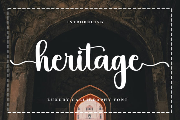 Heritage Font Poster 1