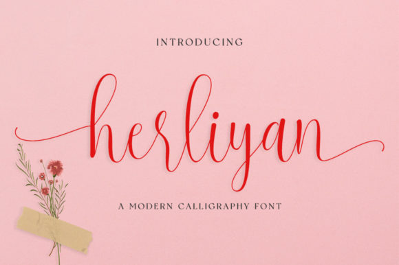 Herliyan Font Poster 1