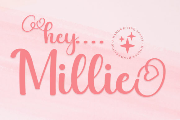 Hey Millie Font Poster 1