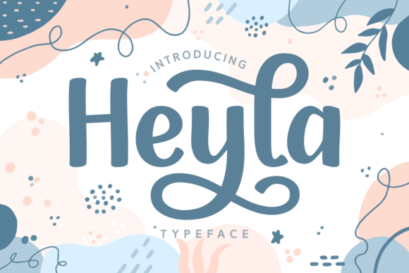 Heyla Font Poster 1