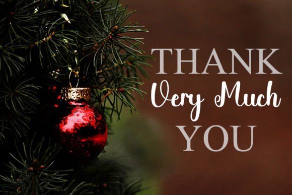 Hi Christmas Font Poster 7