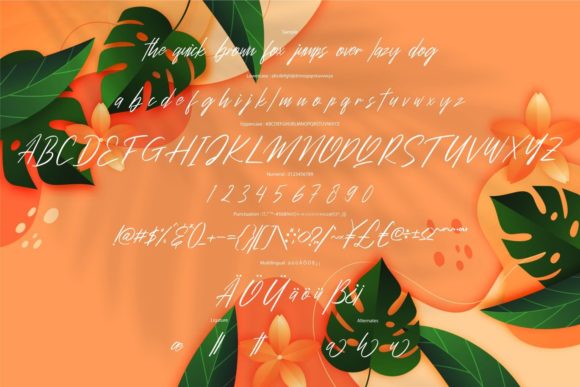 Hiallia Font Poster 6