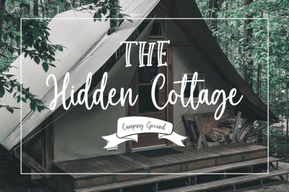 Hidden Cottage Font Poster 7