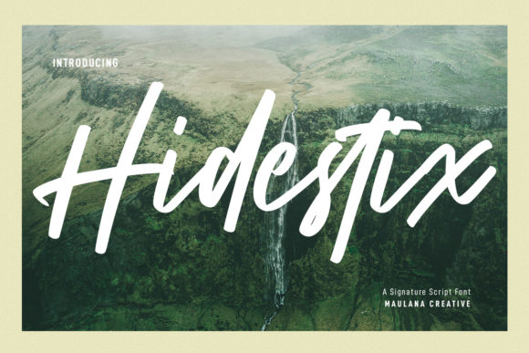 Hidestix Font