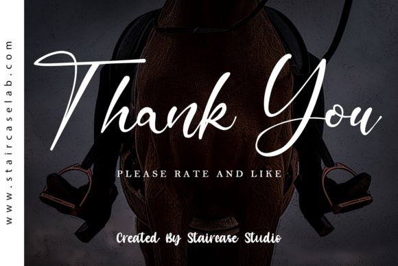 High Horse Font Poster 10