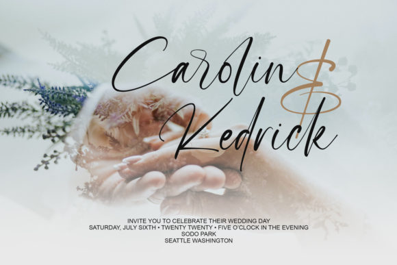 Highes Signature Font Poster 3