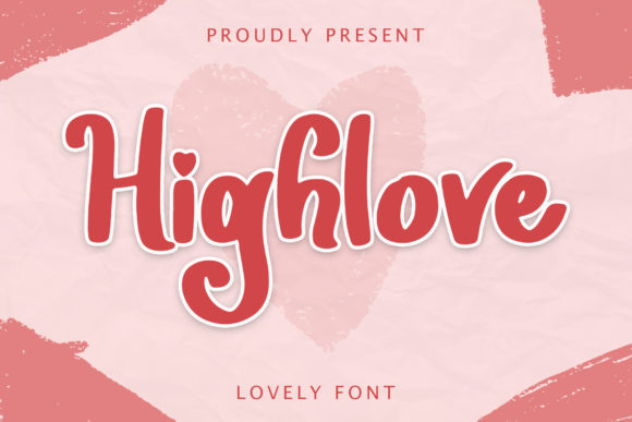 Highlove Font Poster 1