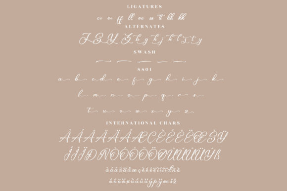 Hillary Bintang Font Poster 14