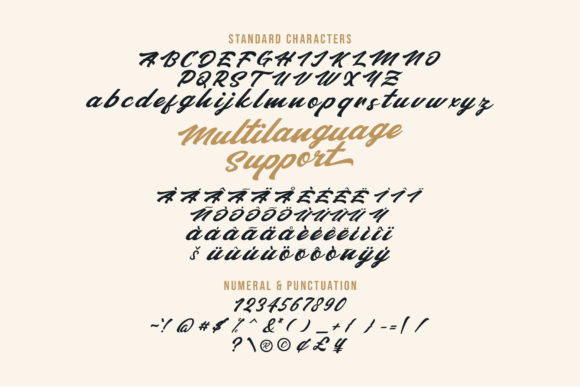 Hilsral Font Poster 10