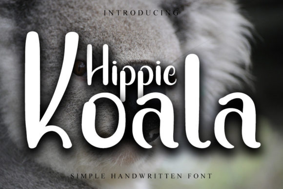Hippie Koala Font Poster 1