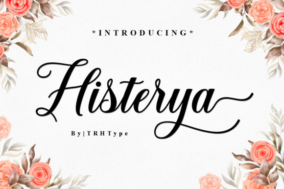 Histerya Script Font