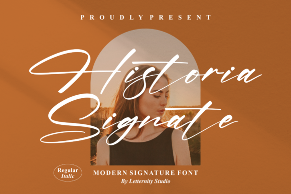 Historia Signate Font Poster 1