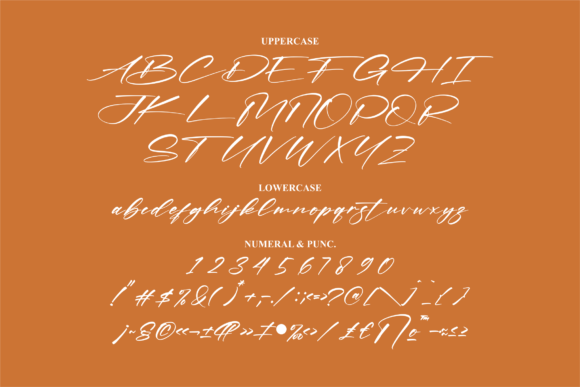 Historia Signate Font Poster 13