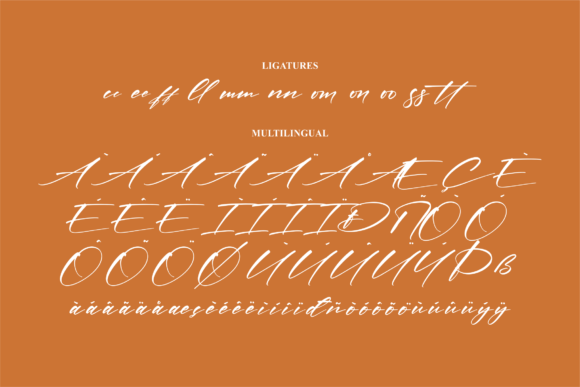 Historia Signate Font Poster 14