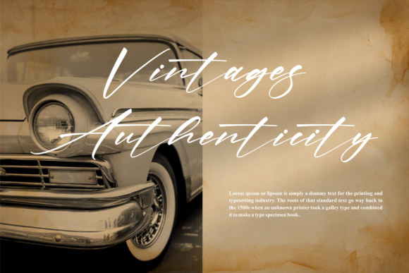 Historia Signate Font Poster 4