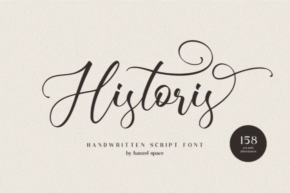 Historis Script Font Poster 1