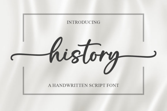 History Font