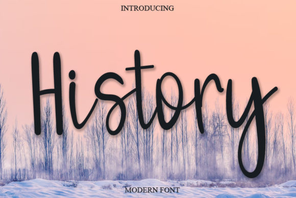 History Font