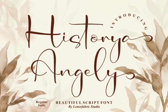 Historya Angely Font Poster 1
