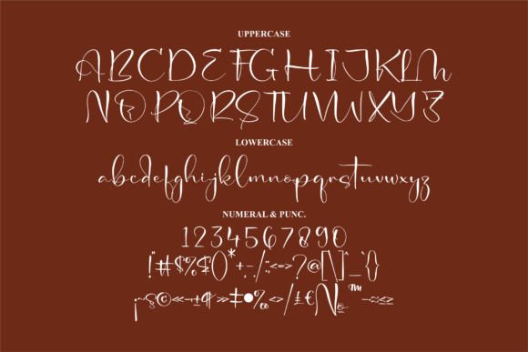 Historya Angely Font Poster 13