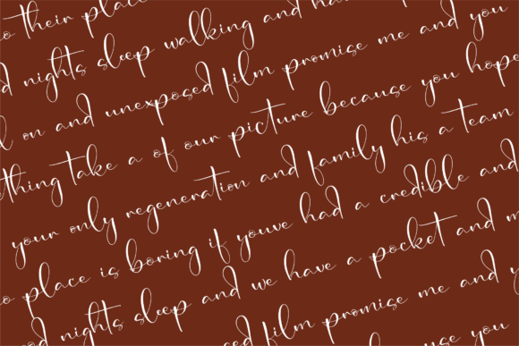 Historya Angely Font Poster 8