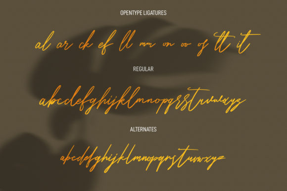 Hitshot Script Font Poster 9