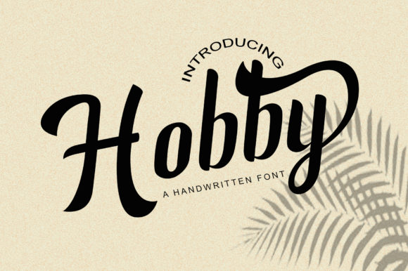 Hobby Font