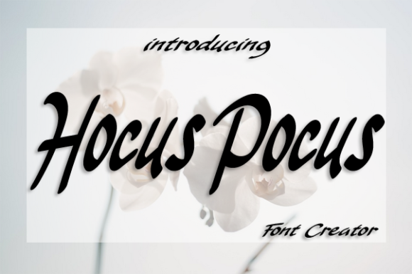 Hocus Pocus Font