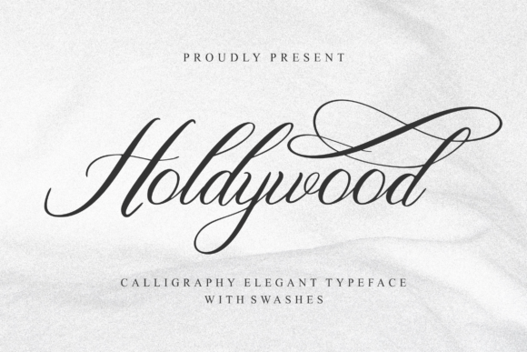 Holdywood Font Poster 1