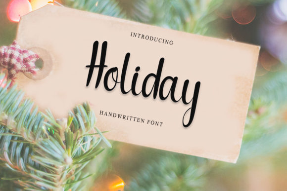 Holiday Font