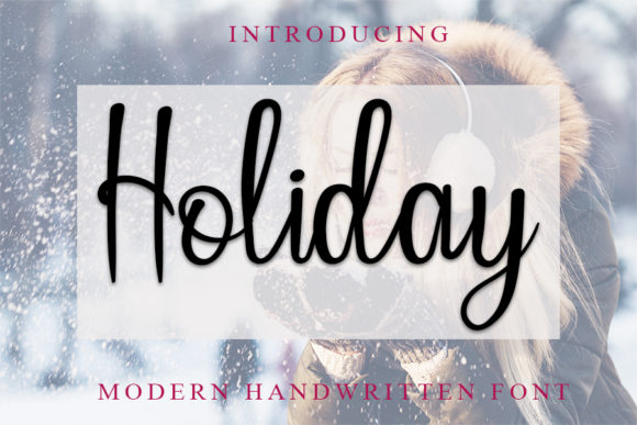 Holiday Font