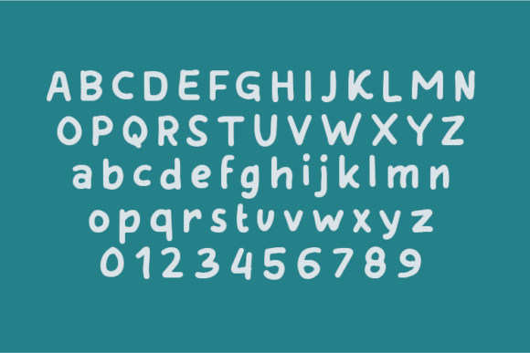 Holiday Font Poster 4