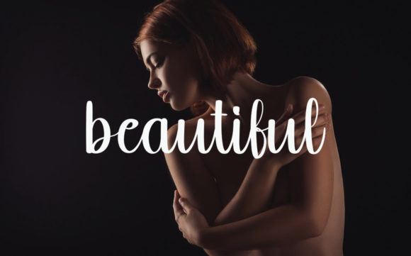 Holiday Font Poster 3