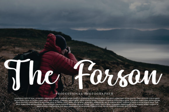 Holiday Font Poster 4