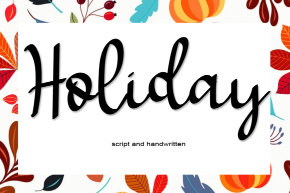 Holiday Font