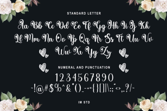 Holiday Belinda Lovely Font Poster 6