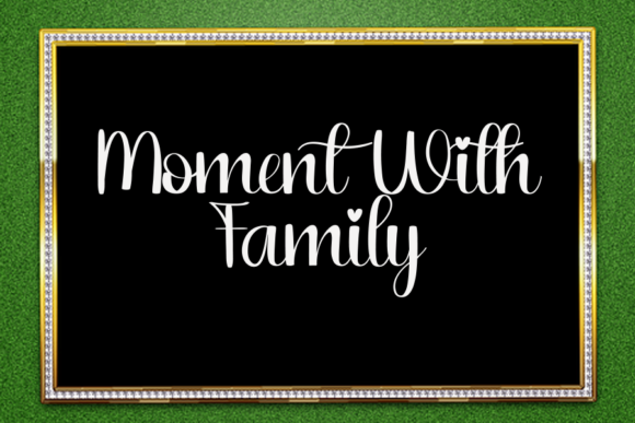 Holiday Christmas Font Poster 4