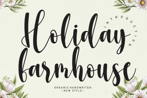 Holiday Farmhouse Font